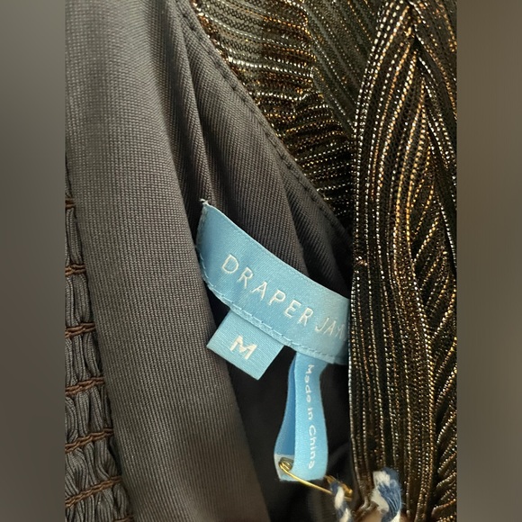 Emily Mini Dress in Lurex Plisse - Picture 9 of 12